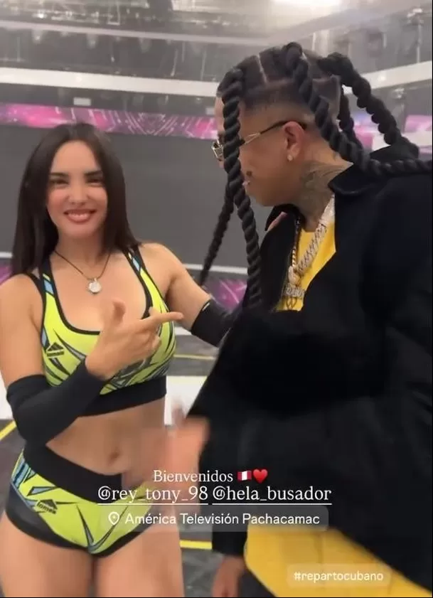 Rosángela Espinoza se robó las miradas con sensual baile de reparto en EEG. Video: Instagram @rosangelaeslo