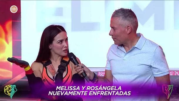Rosángela Espinoza cuadró a Mathías Brivio tras burlarse / AméricaTV