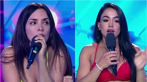 Rosángela Espinoza no toleró que Onelia Molina dejara entrever que tiene privilegios en el programa. Foto: América TVVideo: América TV