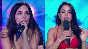 Rosángela Espinoza no toleró que Onelia Molina dejara entrever que tiene privilegios en el programa. Foto: América TVVideo: América TV