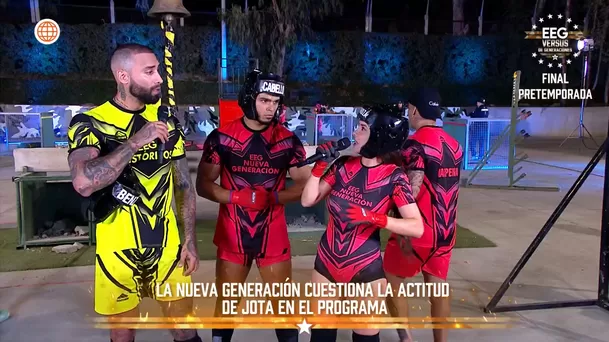 Rosángela Espinoza enfrentó a Jota Benz por reclamo. Fuente: AméricaTV Rosángela Espinoza enfrentó a Jota Benz por reclamo. Fuente: AméricaTV