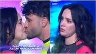 Rosángela Espinoza enfureció con Fabio Agostini tras robarle beso