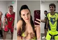 Rosángela Espinoza expone a guerreros con sus nuevos uniformes