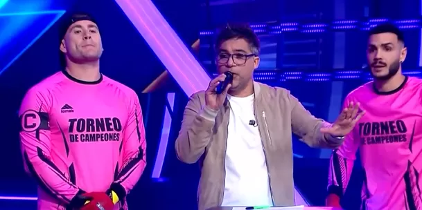 Pancho Rodríguez y Mario Irivarren reclamaron en vivo. Foto: América TV Pancho Rodríguez y Mario Irivarren reclamaron en vivo. Foto: América TV