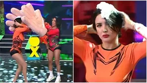 Rosángela Espinoza perjudicó a los guerreros con puntos menos. Fuente. AméricaTV