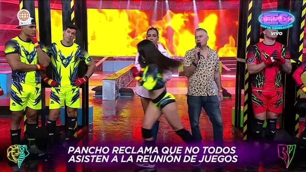 Said Palao expuso a Rosángela Espinoza y la hizo huir del set / AméricaTV