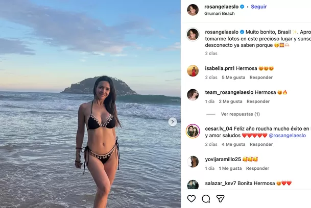 La influencer aprovechó viaje para tener un momento de desconexión tras agotadora final de EEG. Foto: Instagram La influencer aprovechó viaje para tener un momento de desconexión tras agotadora final de EEG. Foto: Instagram