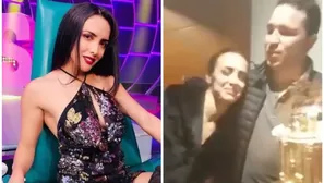 Rosángela Espinoza lloró de emoción por esta sorpresa de cumpleaños de su novio y familia 