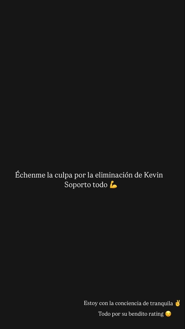 Rosángela Espinoza se pronuncia tras su salida de 'Esto es Guerra' / Captura Rosángela Espinoza se pronuncia tras su salida de 'Esto es Guerra' / Captura