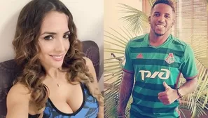 Ros&aacute;ngela Espinoza se mostr&oacute; muy sonriente al lado del hijo de Jefferson Farf&aacute;n