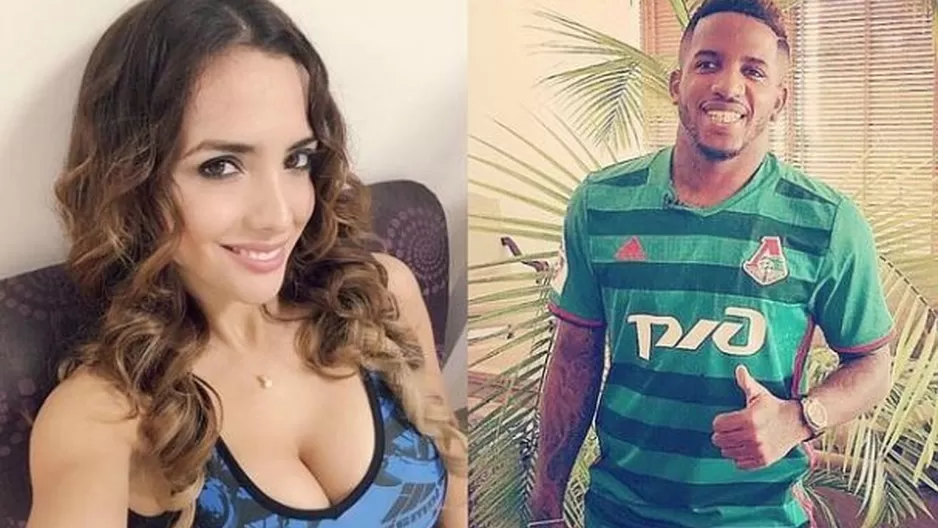 Ros&aacute;ngela Espinoza se mostr&oacute; muy sonriente al lado del hijo de Jefferson Farf&aacute;n