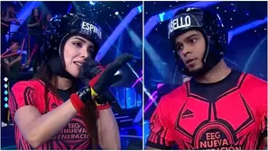Rosángela Espinoza no sabía el nombre de Leandro y así lo llamó en vivo. Fuente: AméricaTV
