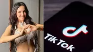 Rosángela Espinoza pidió disculpas tras recuperar TikTok