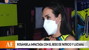 Rosángela Espinoza: ¿Qué dijo del beso de Patricio Parodi y Luciana Fuster? Video: América