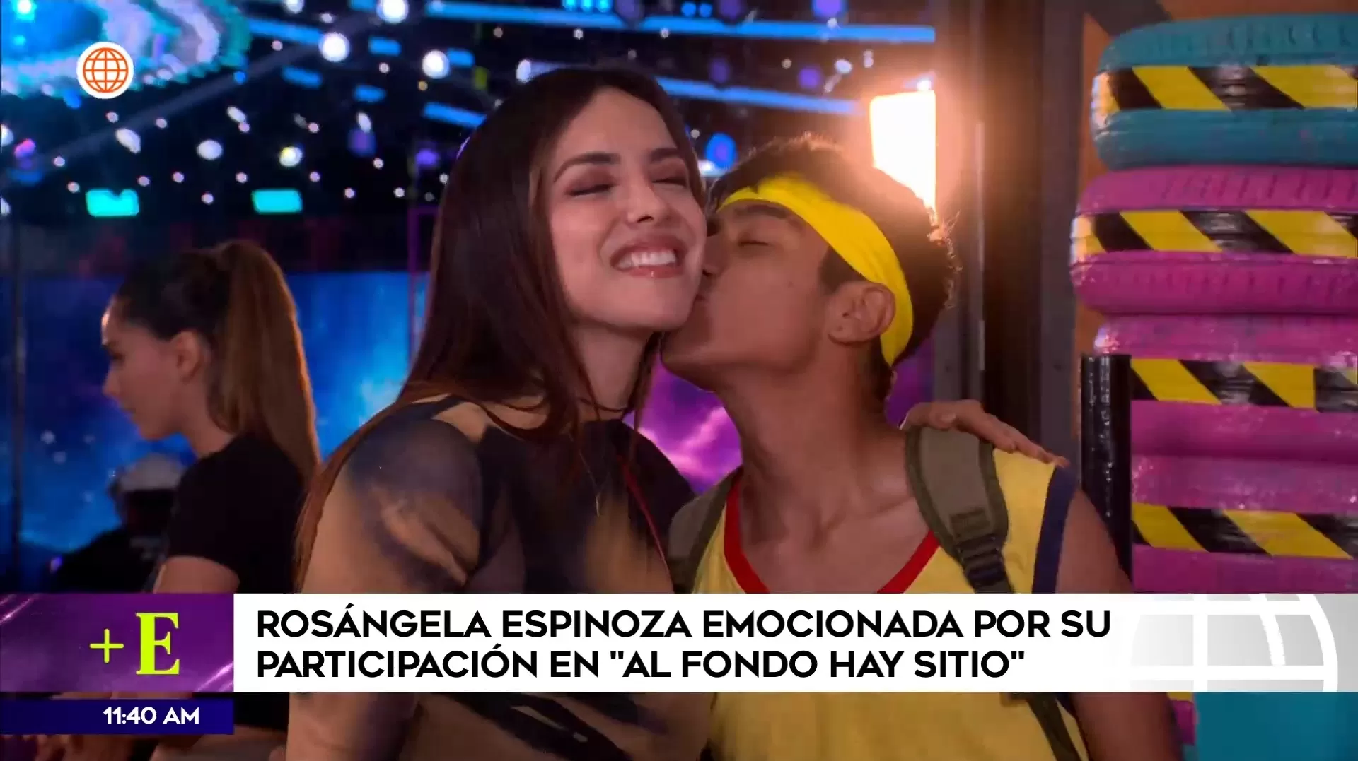 Rosángela Espinoza apareció en 'Al Fondo Hay Sitio' con Margarito / América Tv