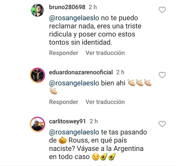 “Soy peruana y apoyo a Argentina”: Rosángela Espinoza recibe fuertes críticas tras polémico comentario