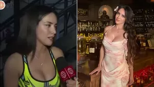 Rosángela Espinoza revela que usa seguridad en citas privadas/ Video: América TV. Fotos: IG:@rosangelaeslo
