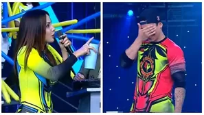 Rosángela Espinoza 'echó' a Raúl Carpena en vivo. Fuente: AméricaTV