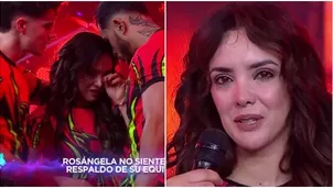 Rosángela Espinoza rompió en llanto al ser combatiente / AméricaTV
