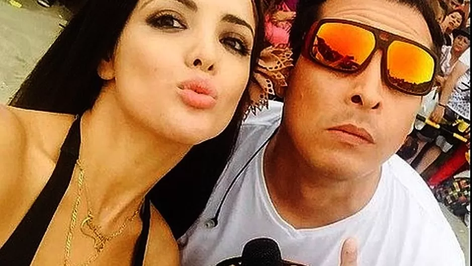 Rosángela Espinoza junto a Carlos Enrique Banderas 'Craloncho'. Foto: Difusión Rosángela Espinoza junto a Carlos Enrique Banderas 'Craloncho'. Foto: Difusión