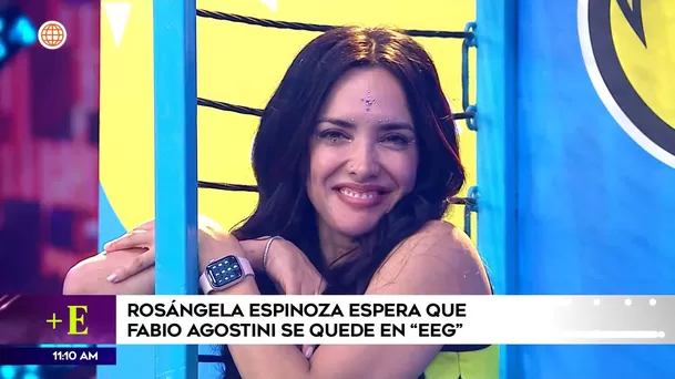 Rosángela Espinoza quiere que Fabio Agostini regrese a EEG / América TV