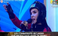 Rosángela Espinoza se molestó porque no admitieron su “reclamo” ante Melissa Loza  - Noticias de contratos