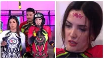 Rosángela Espinoza Rosángela Espinoza lloró por críticas de los combatientes. Fuente: AméricaTV