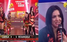 Rosángela Espinoza se quebró tras ser salvada de eliminación: "Me duele que no valoren mi esfuerzo" - Noticias de camila