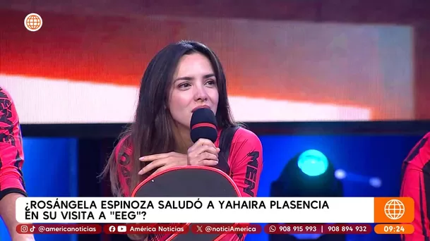 Rosángela Espinoza se refirió a la canción de Yahaira Plasencia / América Tv