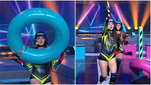 Rosángela le arrebató campana a Melissa en duelo de infarto. Fuente: AméricaTV