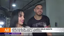 Rosángela Espinoza y 'Coto' Hernández dijeron esto sobre su amistad (Foto: Captura América TV)