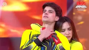 Rosángela Espinoza y Kevin Díaz abandonaron 'Esto es guerra' en una dolorosa eliminación. Foto y video: América TV