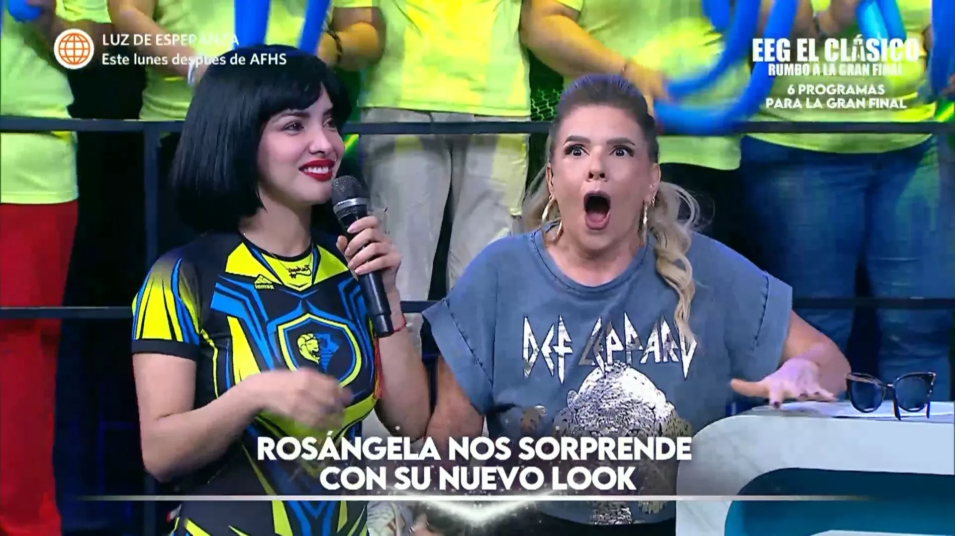 Johanna San Miguel quedó impactada ante revelación de Michelle Soifer. Fuente: AméricaTV