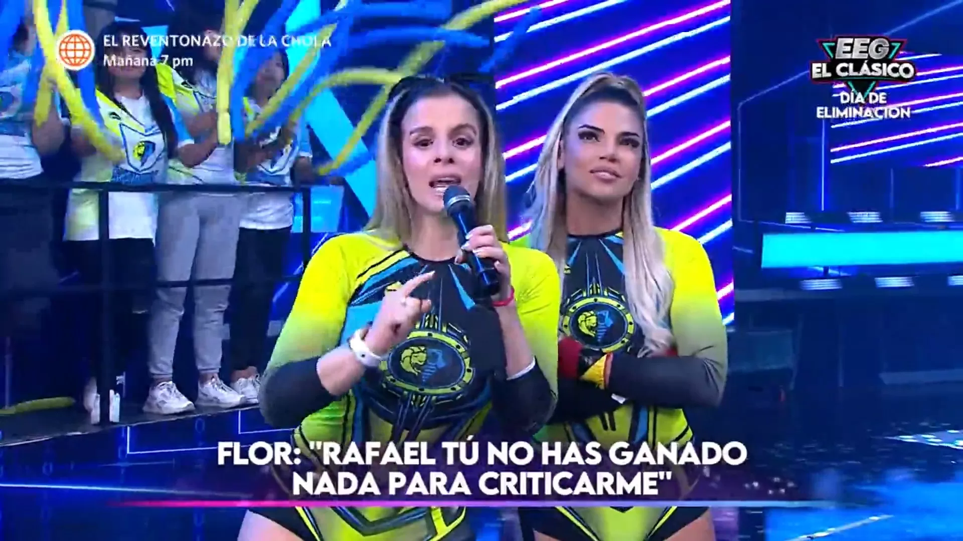 Alejandra Baigorria defendió a Flor Ortola de Rafael Cardozo. Fuente: AméricaTV