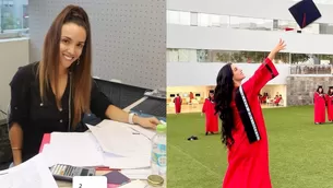 Rosángela Espinoza ya es liceniaa de la carrera de Marketing/Fotos y Video: Instagram