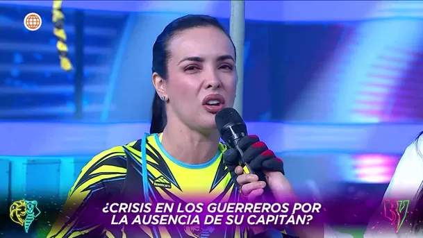 Rosángela Espinoza se enfrentó a Pancho Rodríguez / AméricaTV Rosángela Espinoza se enfrentó a Pancho Rodríguez / AméricaTV