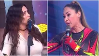 Rosángela Espinoza enfrentó a Melissa Loza en Esto es Guerra. Fuente: AméricaTV 