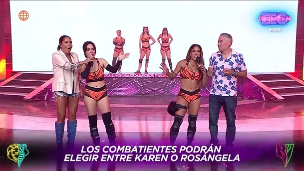 Rosángela pidió a Karen que le agradezca su regreso a EEG / AméricaTV Rosángela pidió a Karen que le agradezca su regreso a EEG / AméricaTV