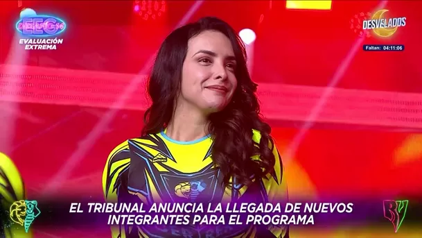 Rosángela Espinoza protagonizó particular reacción tras drástica sanción a Patricio Parodi / AméricaTV Rosángela Espinoza protagonizó particular reacción tras drástica sanción a Patricio Parodi / AméricaTV