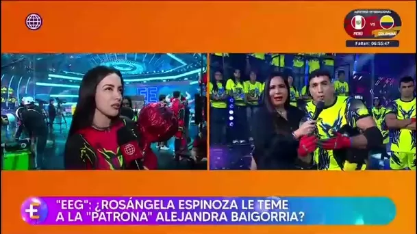 Rosángela respondió a Said luego de un intercambio sobre su carrera profesional y terminó aconsejándole volver a estudiar/América TV Rosángela respondió a Said luego de un intercambio sobre su carrera profesional y terminó aconsejándole volver a estudiar/América TV