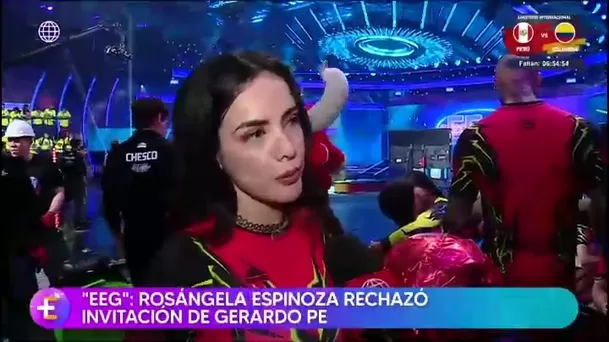 Rosángela aconsejó a Said volver a estudiar tras el enfrentamiento que protagonizaron/ América TV Rosángela aconsejó a Said volver a estudiar tras el enfrentamiento que protagonizaron/ América TV