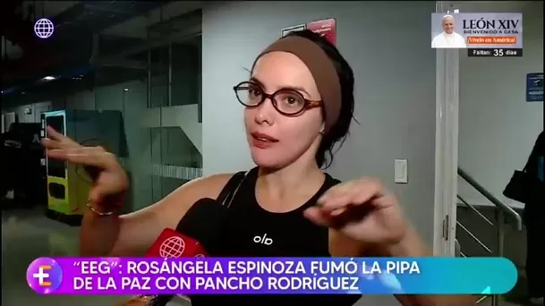 Rosángela cuenta que ya hizo las paces con Pancho Rodríguez/ América TV