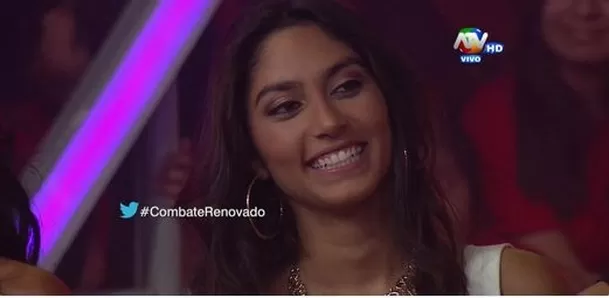 Sabrina saltó a la fama con su ingreso a 'Combate'. Foto: ATV Sabrina saltó a la fama con su ingreso a 'Combate'. Foto: ATV
