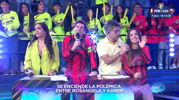 Said acusó a Patricio de gustarle Rosángela y él se la devolvió. Fuente: AméricaTV