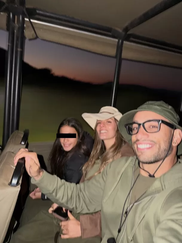 Said Palao y Alejandra Baigorria se encontraron en Sudáfrica y compartieron inolvidable experiencia Video: Instagram Said Palao y Alejandra Baigorria se encontraron en Sudáfrica y compartieron inolvidable experiencia Video: Instagram