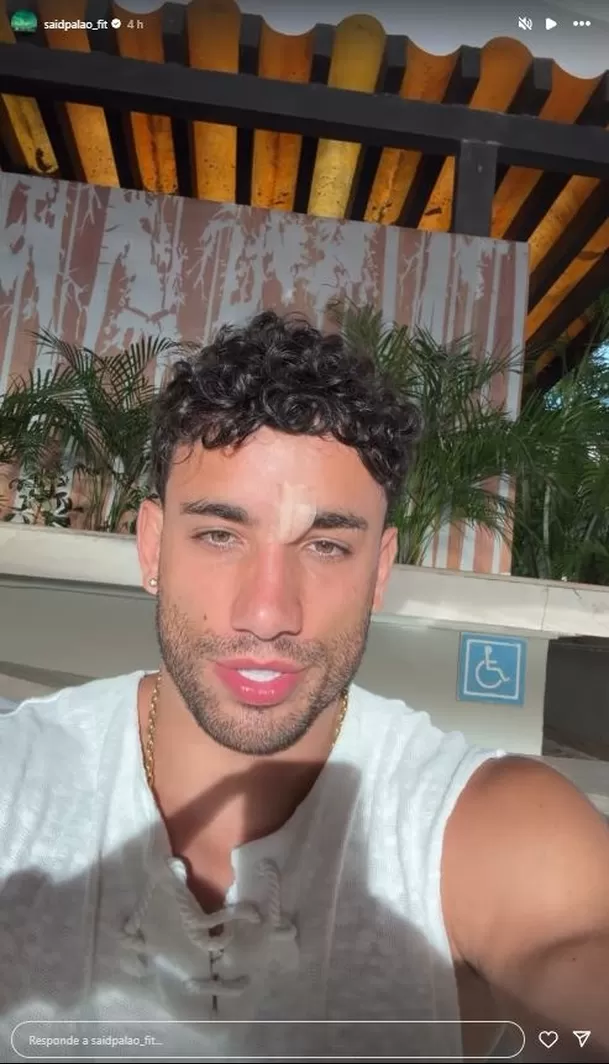 Said Palao sufrió accidente durante viaje con Alejandra Baigorria. Fuente: Instagram