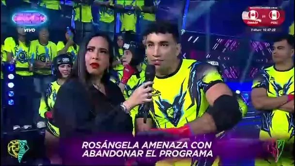 Said minimizó a Rosángela durante fuerte enfrentamiento/ América Televisión Said minimizó a Rosángela durante fuerte enfrentamiento/ América Televisión