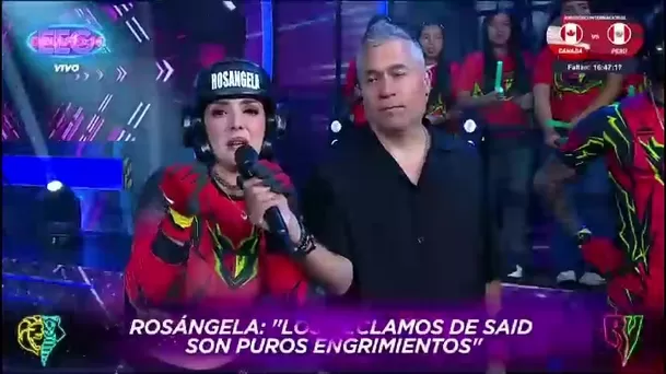 Said Palao cuestionó los estudios de Rosángela durante un tenso enfrentamiento/América televisión Said Palao cuestionó los estudios de Rosángela durante un tenso enfrentamiento/América televisión