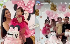 Said Palao: La adorable fiesta por el primer año de su sobrina Briana, hija de Gloria Palao - Noticias de pension-proporcional