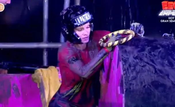 Alejandra Baigorria padeció en la etapa final del circuito. Foto: América TV Alejandra Baigorria padeció en la etapa final del circuito. Foto: América TV